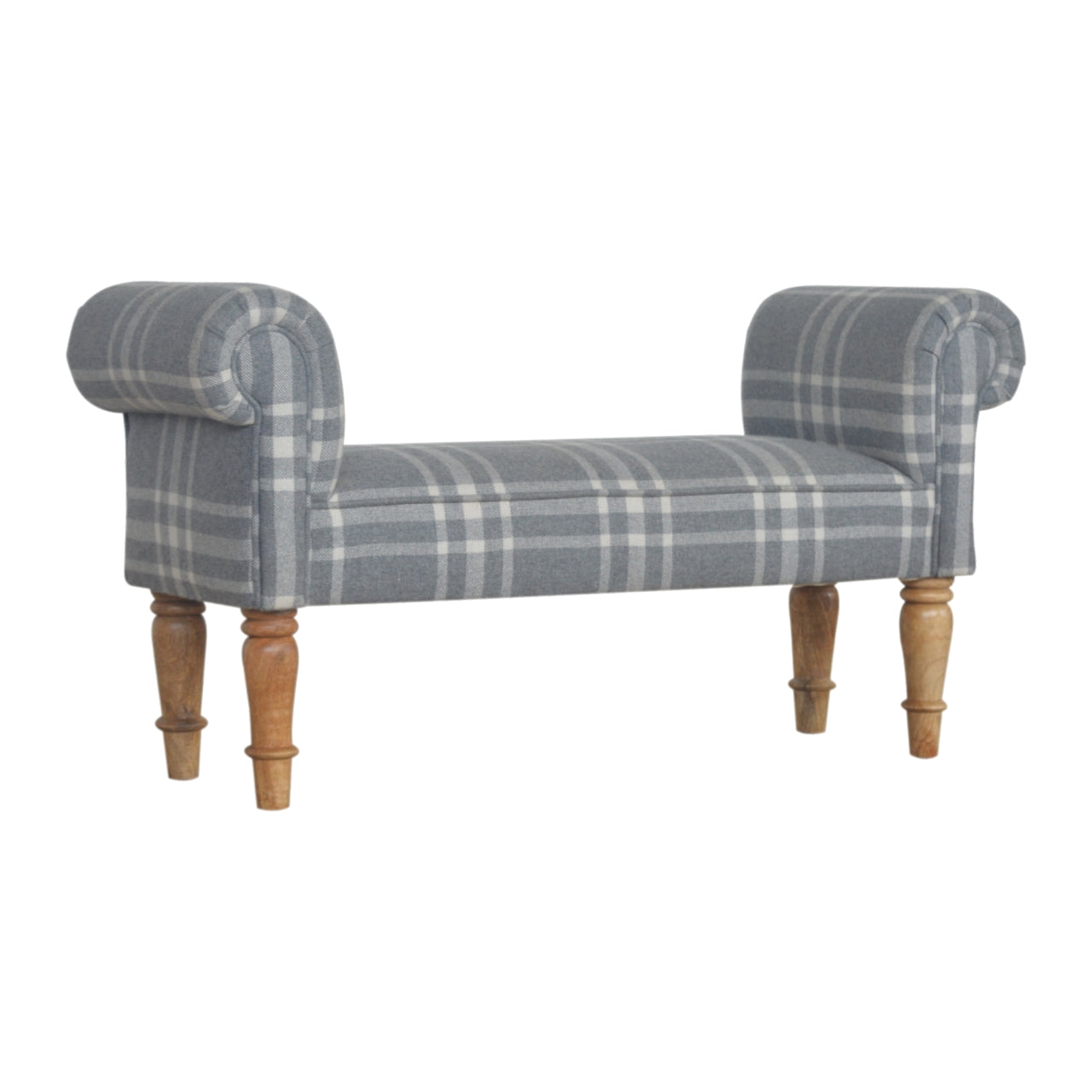 Canus Tartan Bedroom Bench