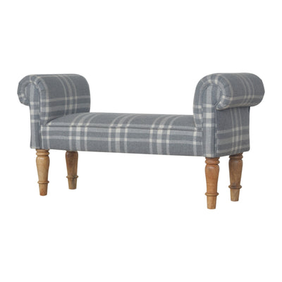 Canus Tartan Bedroom Bench