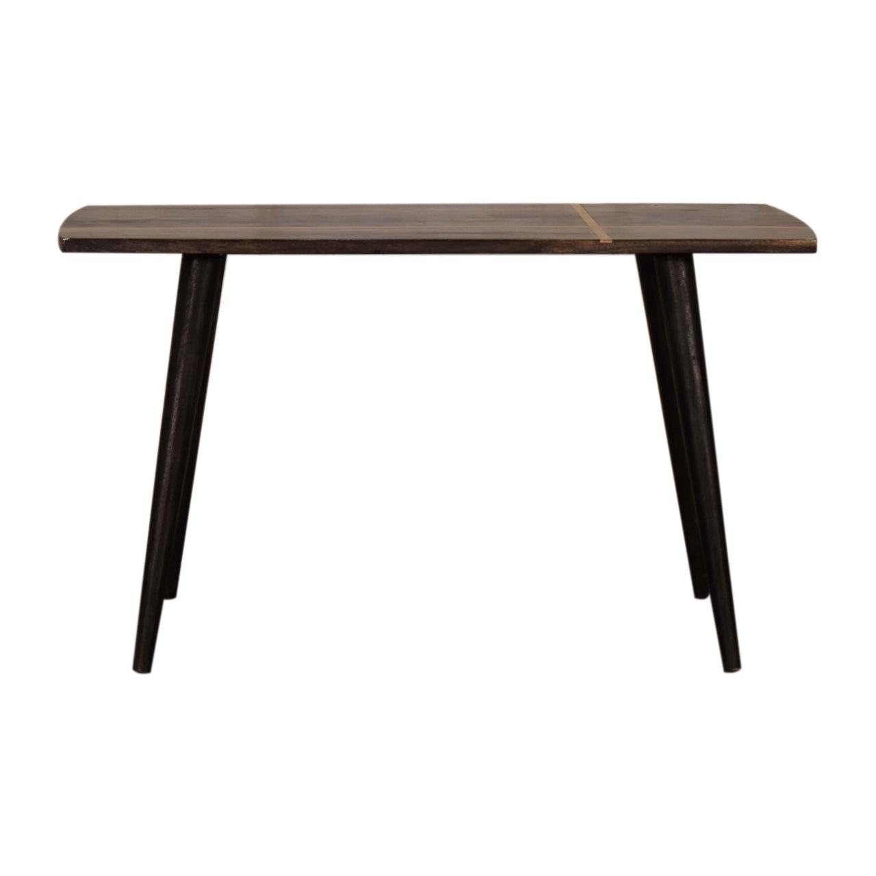 Ash Black Brass Inlay Coffee Table