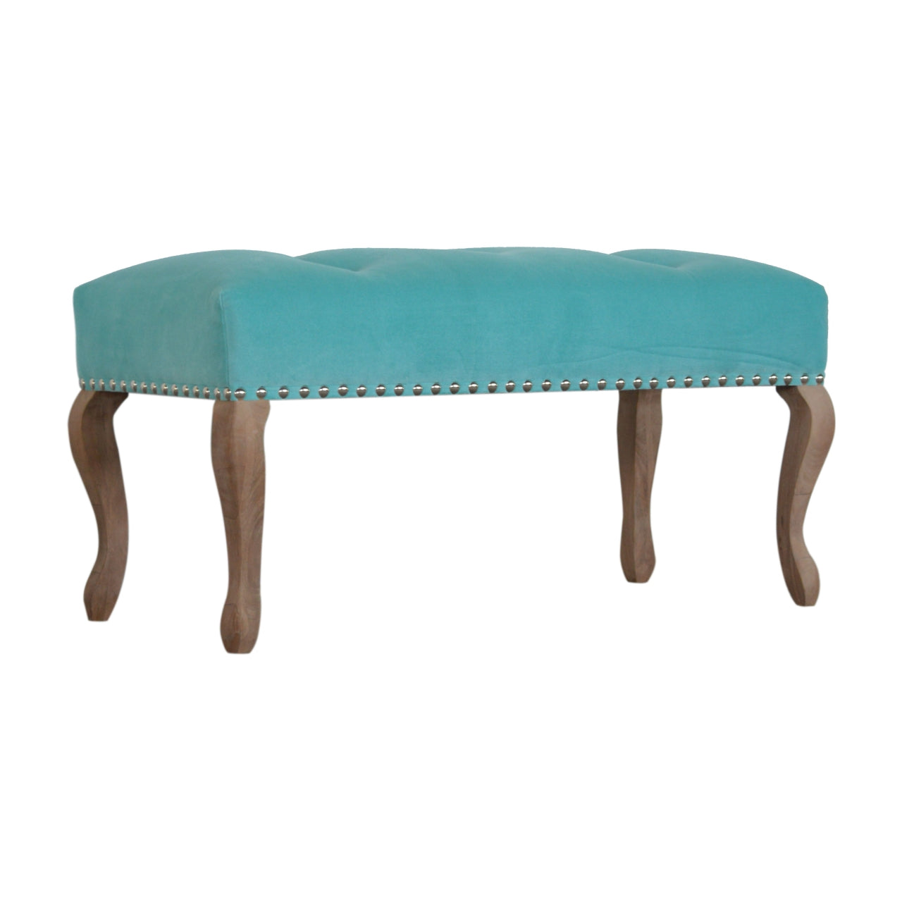 Aqua French Style Bench