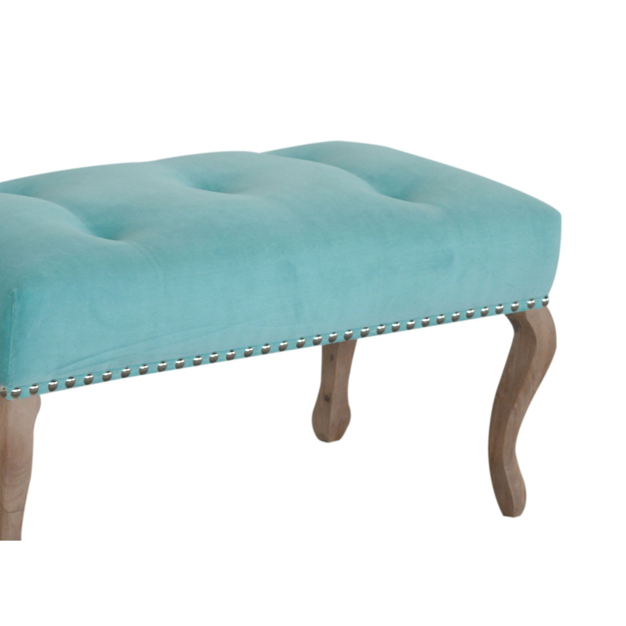 Aqua French Style Bench