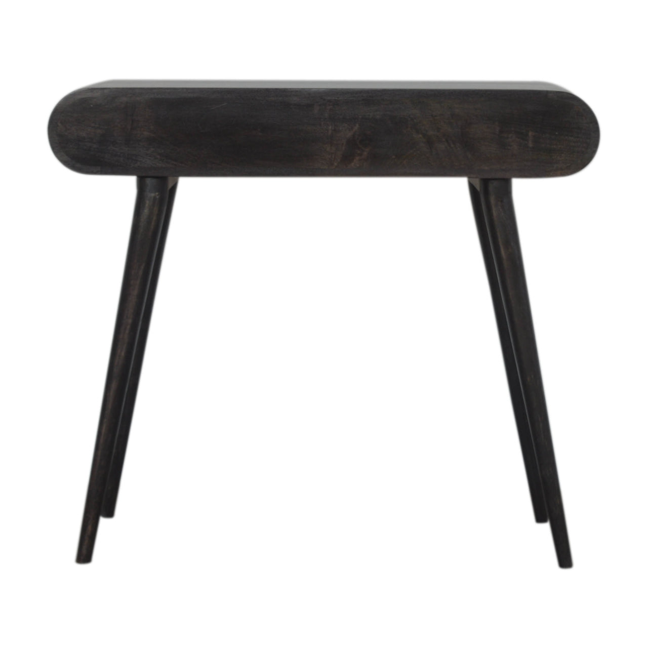 Ash Black Curve Console Table