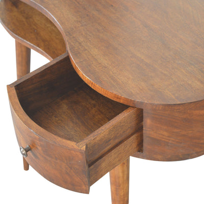 Chestnut Rounded Writing Desk