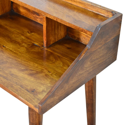 Chestnut Multi Drawer Writing Desk