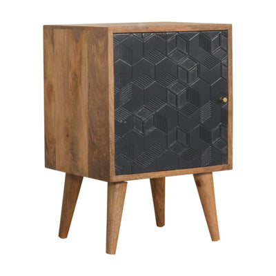 Acadia Black Bedside