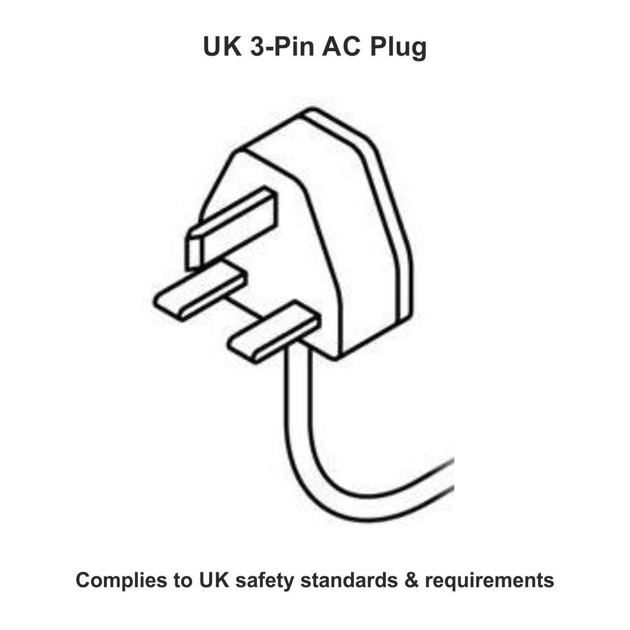 Curve Chestnut Cable Access Bedside