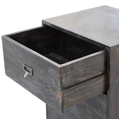 Ash-Black Filing Cabinet