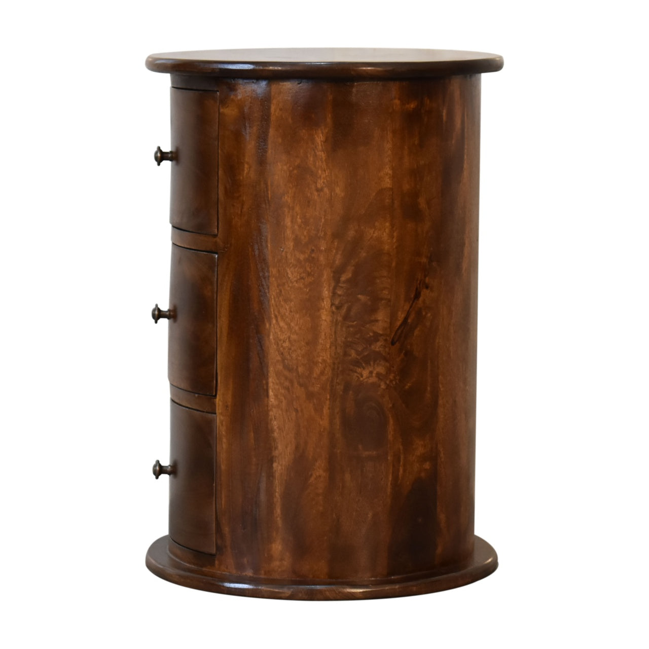 3 Drawer Chestnut Drum