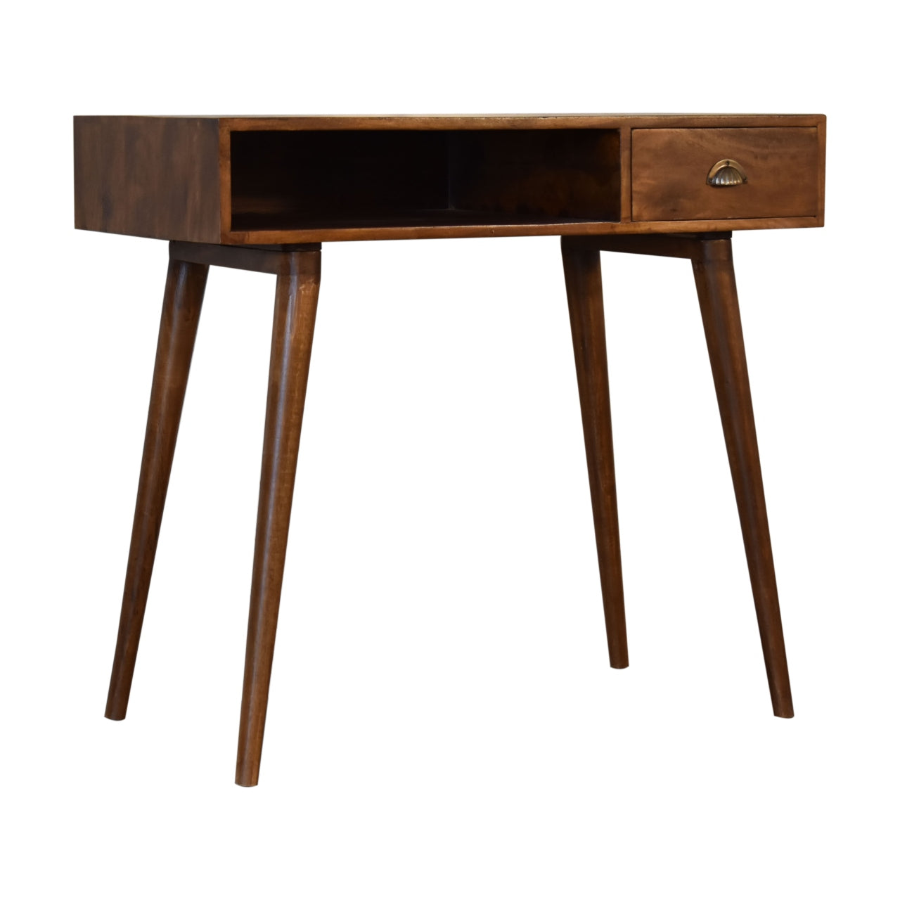 Chestnut Open Slot Writing Desk