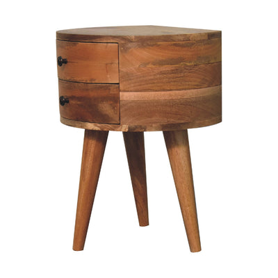 Odyssey Oak-ish Tripod Bedside