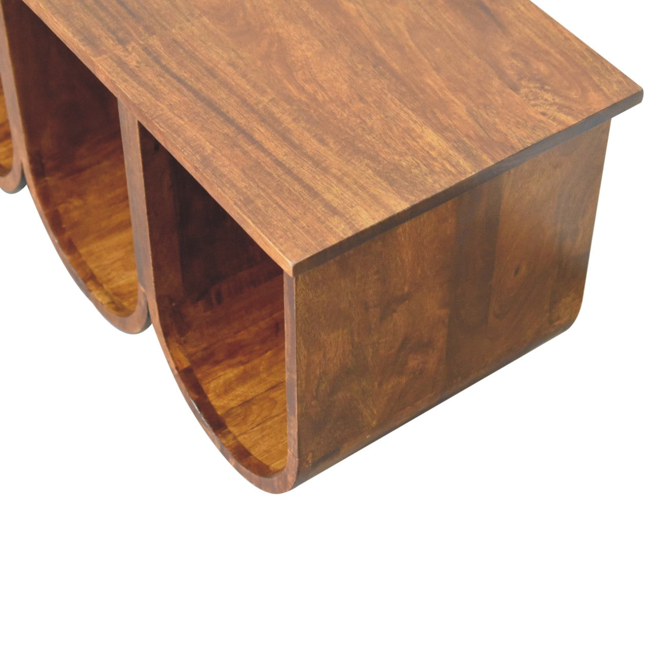 Triple Open Style Coffee Table