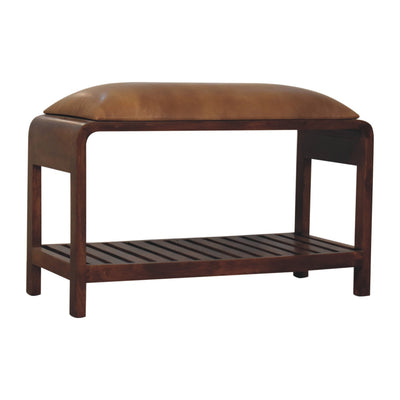 Buffalo Slatted Square Bench