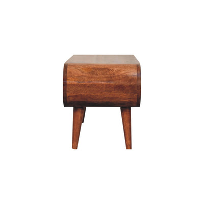 Amaya Nordic Style Honey Caramel Coffee Table