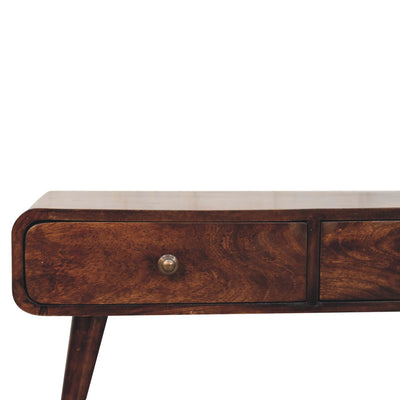 California Walnut Sonata Coffee Table