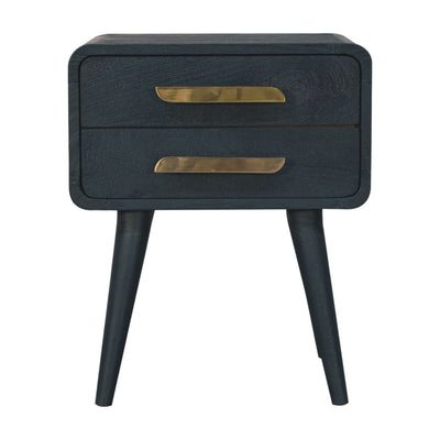 Midnight Teal Bedside Table