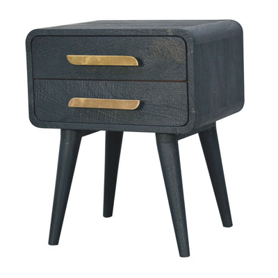 Midnight Teal Bedside Table