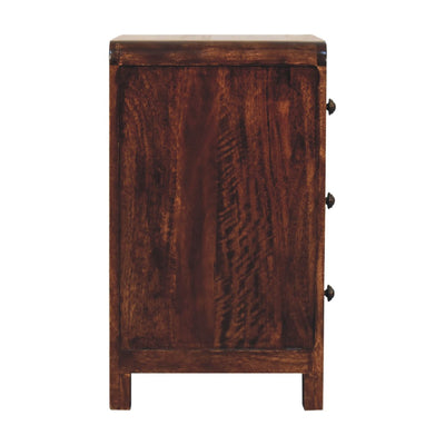 California Walnut Naya Bedside