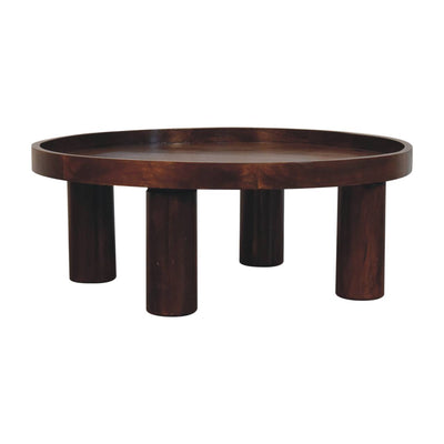 Crescent Chestnut Coffee Table