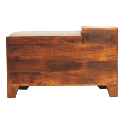 Retreat Chestnut Shoe Bench