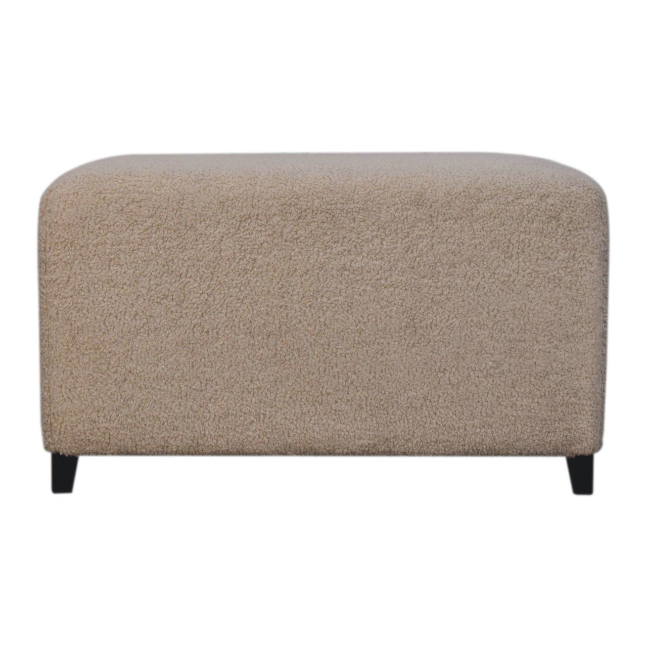 Bliss Cream Bouclé Ottoman