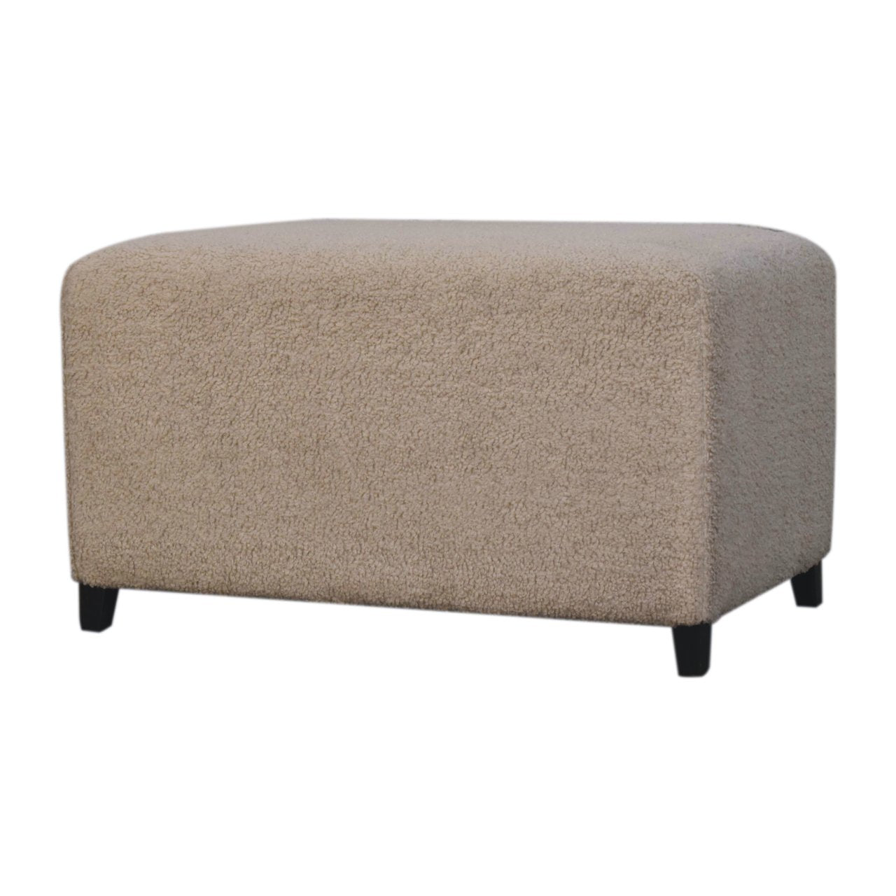 Bliss Cream Bouclé Ottoman