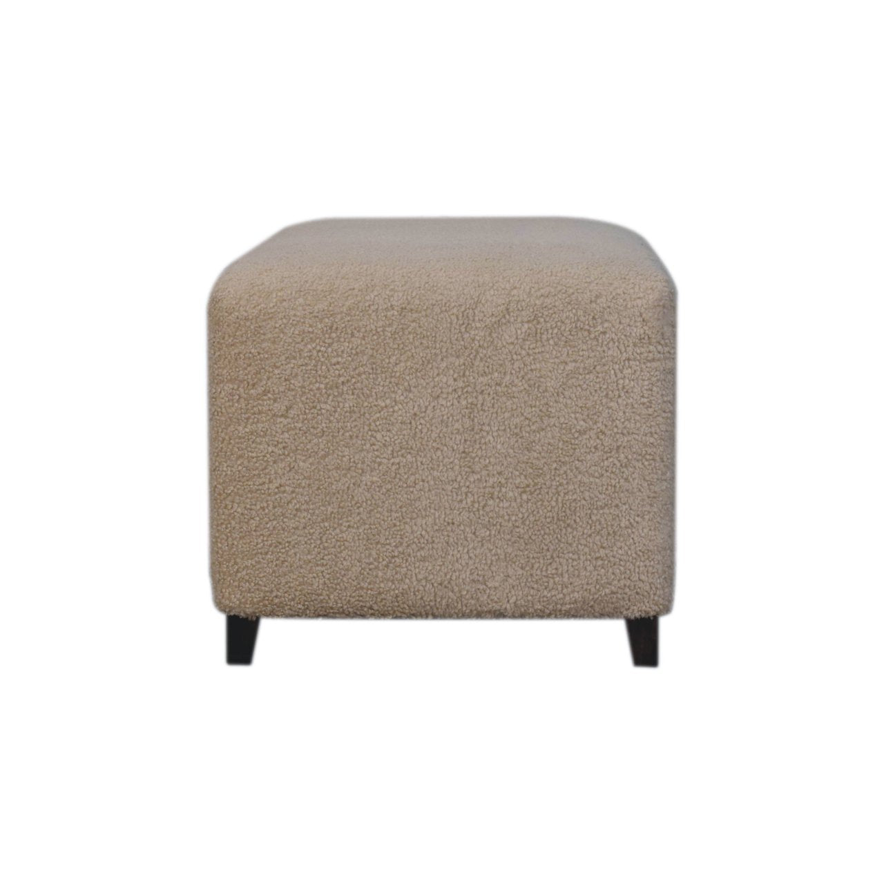 Bliss Cream Bouclé Ottoman