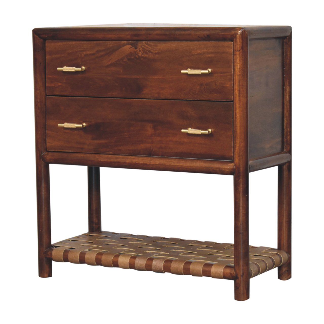 Regency Woven 2-Drawer Nightstand