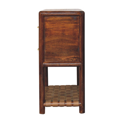 Regency Woven 2-Drawer Nightstand