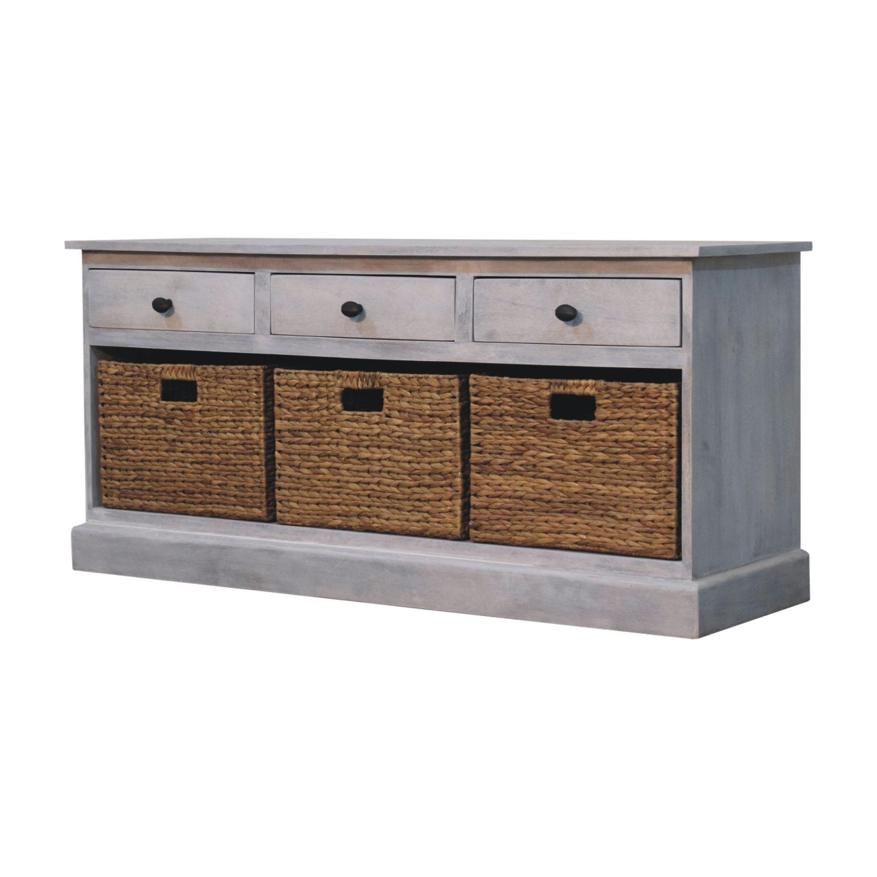 Acid Wash Basket Storage Cabinet