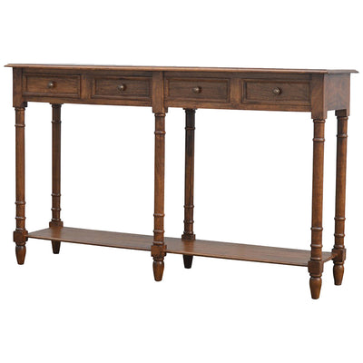 4 Drawer Hallway Console Table