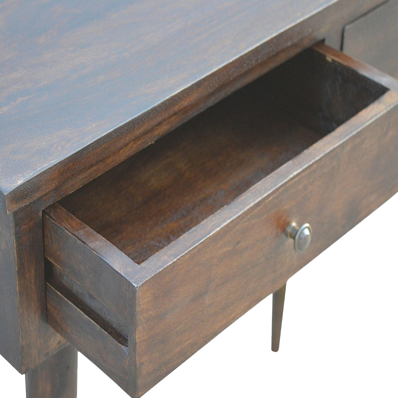 2 Drawer Walnut Hallway Console