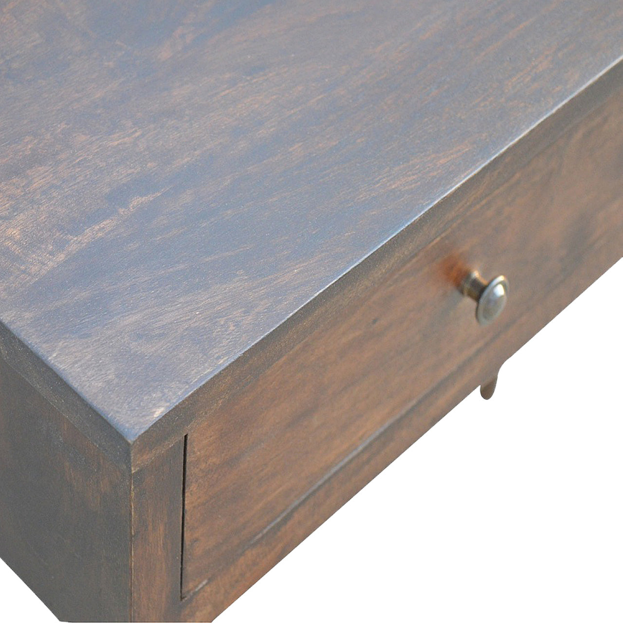 2 Drawer Walnut Hallway Console