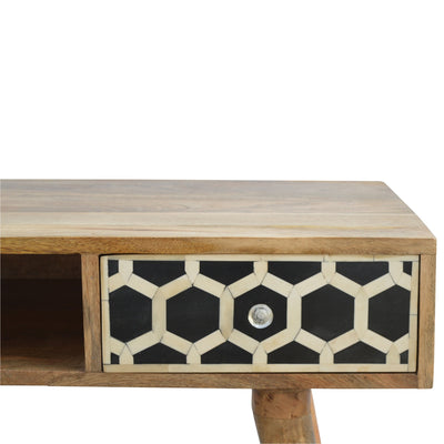 Bone Inlay Writing Desk